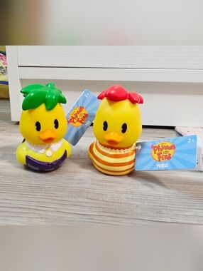 Disney Phineas And Ferb Rubber Duck Set